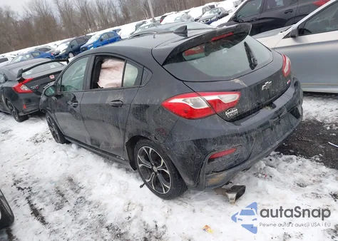 2019 Chevrolet Cruze Lt z USA, uszkodzony, nr VIN 3G1BE6SM5KS538405